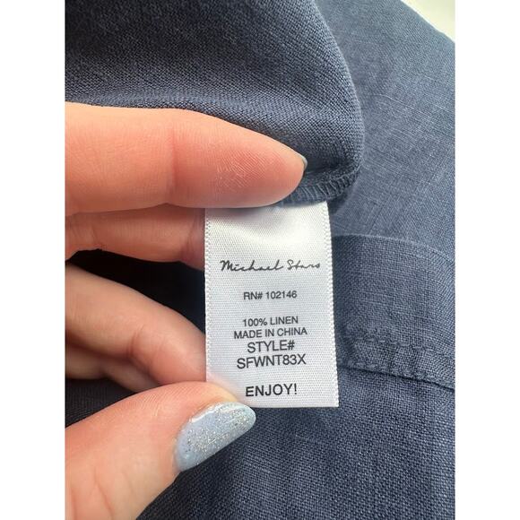 Michael Stars Navy Midi Dress - Picture 11 of 13